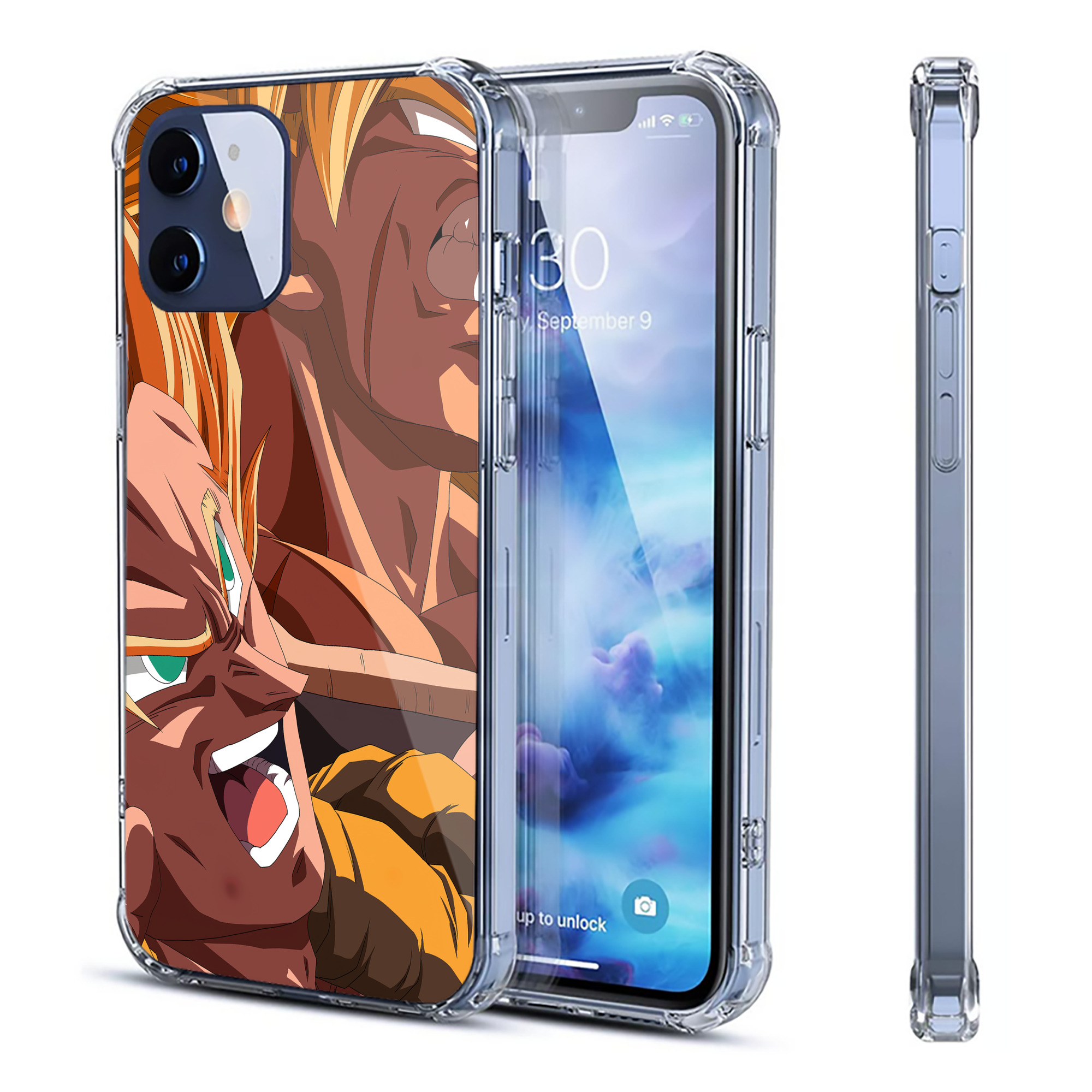 （画像用） ドラゴンボール DRAGON BALL 【iPhone 12シリーズ対応】透明スマホケース（クリアソフトケース）
